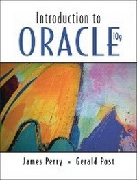 Enlarge image Cover: Introduction to Oracle 10G & Database CD Package - Prentice Hall