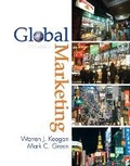 Cover: Global Marketing - Pearson