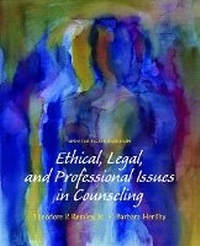 Enlarge image Cover: Ethical, Legal, and Professional Issues in Counseling, Updated - Pearson