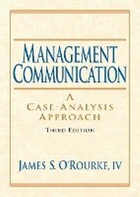 Enlarge image Cover: Management Communication - Pearson