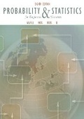 Cover: Probability & Statistics for Engineers & Scientists - Pearson