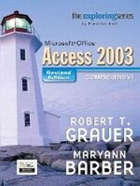 Abbildung von: Exploring MS Office Access Comprehensive 2003 - Revised Edition - Pearson