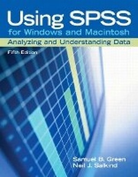 Enlarge image Cover: Using SPSS for Windows and Macintosh - Pearson