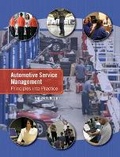 Cover: Automotive Service Management - Pearson