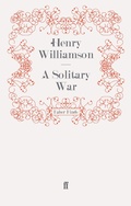 Cover: A Solitary War - Faber & Faber