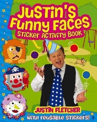 Enlarge image Cover: Justin's Funny Faces Sticker Activity Book - Faber & Faber