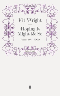 Enlarge image Cover: Hoping It Might Be So - Faber & Faber