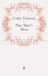 Enlarge image Cover: One Man's Meat - Princeton University Press