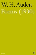 Cover: Poems (1930) - Faber & Faber