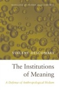 Cover: The Institutions of Meaning - Harvard University Press