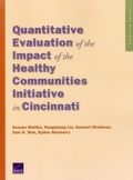 Cover: Quantitative Evaluation of the Impact of the Healthy Communities Initiative in Cincinnati - RAND