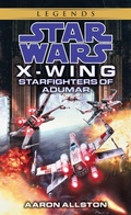 Cover: Starfighters of Adumar: Star Wars Legends (Wraith Squadron) - Bantam Books