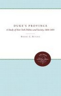 Enlarge image Cover: The Duke's Province - The University of North Carolina Press