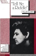 Cover: Tell Me a Riddle - Rutgers University Press