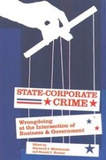 Cover: State-Corporate Crime - Rutgers University Press