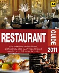 Enlarge image Cover: AA Restaurant Guide 2011 - Automobile Association