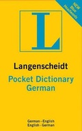Cover: Pocket Dictionary German - Langenscheidt