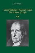 Cover: Georg Wilhelm Friedrich Hegel: The Science of Logic - Cambridge University Press