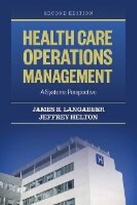 Enlarge image Cover: Health Care Operations Management - Jones and Bartlett Publishers, Inc