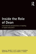 Cover: Inside the Role of Dean - Routledge