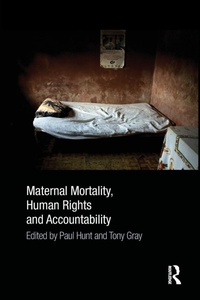 Enlarge image Cover: Maternal Mortality, Human Rights and Accountability - Routledge