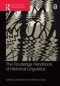 Cover: The Routledge Handbook of Historical Linguistics - Routledge