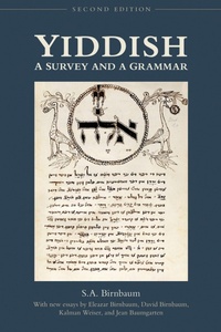 Enlarge image Cover: Yiddish - University of Toronto Press