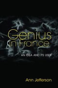 Cover: Genius in France - Princeton University Press