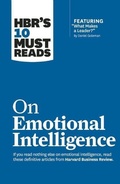 Cover: HBR's 10 Must Reads on Emotional Intelligence (with featured article "What Makes a Leader?" by Daniel Goleman)(HBR's 10 Must Reads) - Harvard Business Review Press