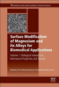 Cover: Surface Modification of Magnesium and its Alloys for Biomedical Applications - Woodhead Publishing Ltd