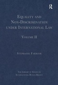 Cover: Equality and Non-Discrimination under International Law - Routledge