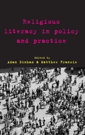 Cover: Religious Literacy in Policy and Practice - Policy Press