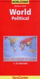 Cover: World Political GeoCenter World Map - Mairs Geographischer Verlag,Kurt Mair