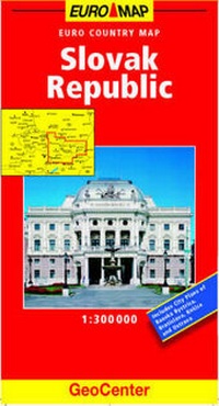Abbildung von: Slovak Republic GeoCenter Euro Map - Mairs Geographischer Verlag,Kurt Mair