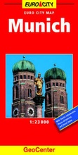 Cover: Munich GeoCenter City Map - Mairs Geographischer Verlag,Kurt Mair