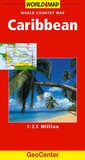 Cover: Geocenter Caribbean World Map - Mairs Geographischer Verlag,Kurt Mair