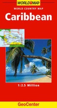 Cover: Geocenter Caribbean World Map - Mairs Geographischer Verlag,Kurt Mair
