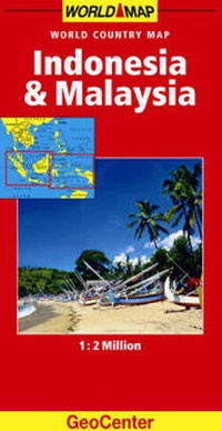 Abbildung von: Indonesia and Malaysia GeoCenter World Map - Mairs Geographischer Verlag,Kurt Mair