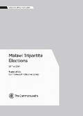 Cover: Malawi Tripartite Elections, 20 May 2014 - Commonwealth Secretariat