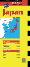 Cover: Japan Travel Map Third Edition - Tuttle Shokai Inc