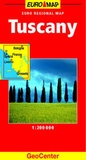 Cover: Tuscany GeoCenter Euro Map - Mairs Geographischer Verlag,Kurt Mair