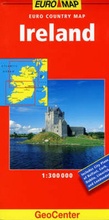 Cover: Ireland GeoCenter Euro Map - Mairs Geographischer Verlag,Kurt Mair