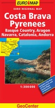 Cover: Spain: Costa Brava GeoCenter Euro Map - Mairs Geographischer Verlag,Kurt Mair