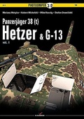 Cover: Panzerjager 38 (t) Hetzer & G13 - Kagero Oficyna Wydawnicza