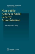 Cover: Non-public Actors in Social Security Administration - Kluwer Law International