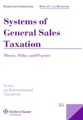 Cover: Systems of General Sales Taxation - Kluwer Law International