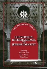 Enlarge image Cover: Conversion, Intermarriage, and Jewish Identity - Urim Publications