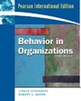 Cover: Behavior in Organizations - Pearson