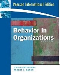 Enlarge image Cover: Behavior in Organizations - Pearson