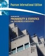 Cover: Probability & Statistics for Engineers & Scientists - Pearson